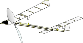 Fun Science 2019 “Tandem” Full Kit (2 airplanes)- High School